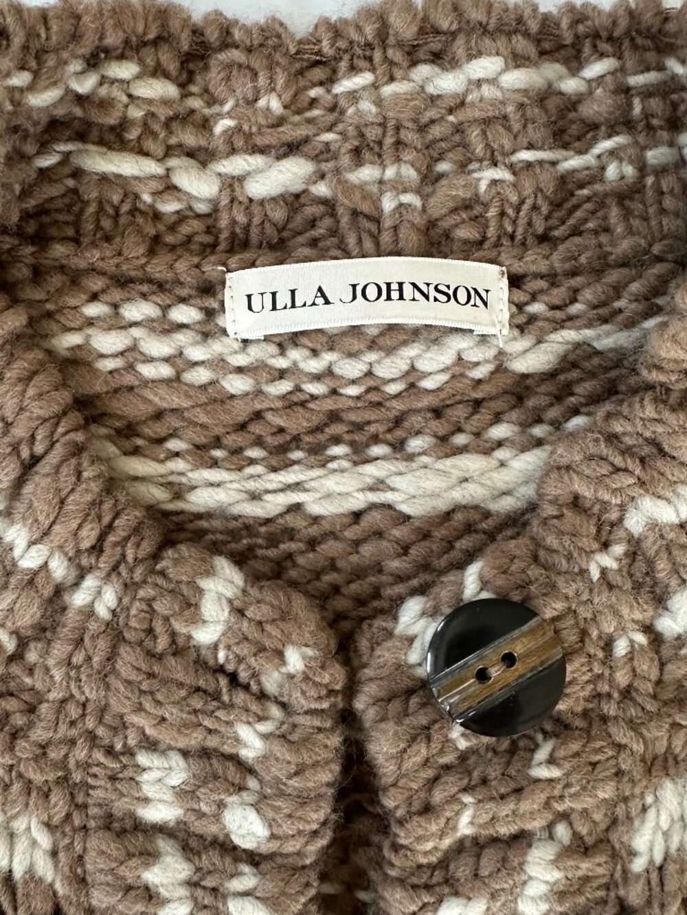 Ulla Johnson Chunky Merino Cardigan Sz S - Picture 4 of 5